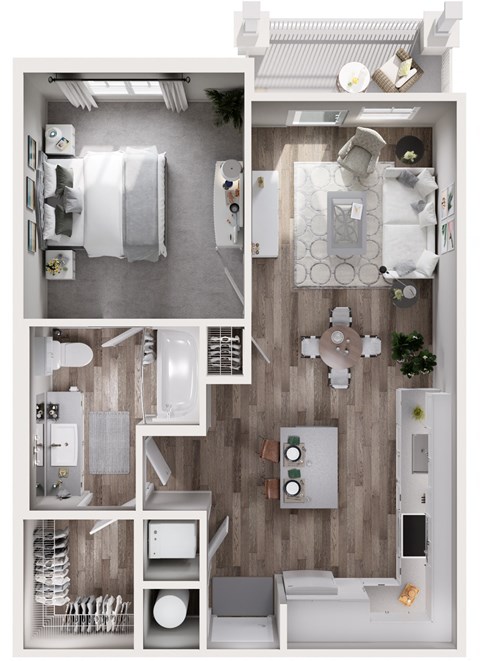 1 bed 1 bath at The Mason at Fremaux Park, Slidell, LA, 70458